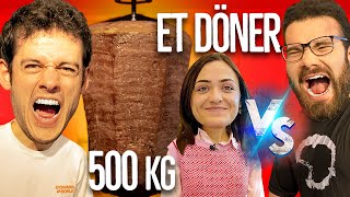 500 KG ET DÖNER YEME YARIŞMASI [upl. by Aynatan]