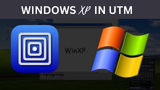 Installing WindowsXP In UTM  windowsxp utm [upl. by Nimaynib]