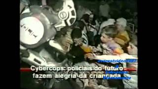 Cybercops no Brasil 1994 SBT Ao Vivo  Programa do Gugu  Aqui Agora [upl. by Johny]