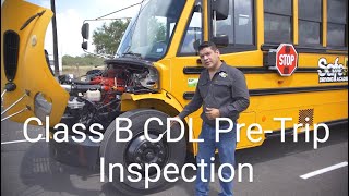 Class B PreTrip Inspection [upl. by Cirred]