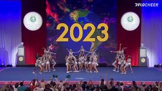 Cheer Extreme Senior Elite  Finals 2023 The Cheerleading Worlds WITH SOUND [upl. by Gris]