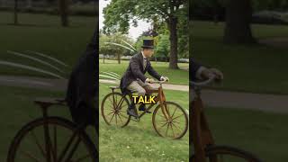 The Worlds First Bicycle 🤯🤯The Worlds First Bicycle 🤯🤯 facts history innovation [upl. by Azenav]