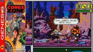 Comix Zone  Sega Genesis  Retron 3HD  Charla y platica Dany y Kino [upl. by Ennaisoj]