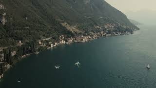 Lake Como  Perledo  Varenna  Bellagio  Italy  Cinematic Drone 4K [upl. by Beetner]