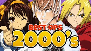 Top 300 Anime Openings of the 2000s [upl. by Yenruoj]