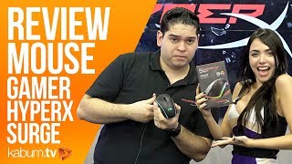 Nyvi conhece o primeiro Mouse RGB da HyperX o Pulsefire Surge  KaBuM [upl. by Waugh674]