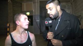 GARY BUCKLAND POSTFIGHT INTERVIEW FOR iFILM LONDON  BUCKLAND v FOSTER [upl. by Gut331]