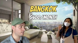 400 Bangkok Condo Tour  What To Know About Condos Visit in Thailand [upl. by Morgana]