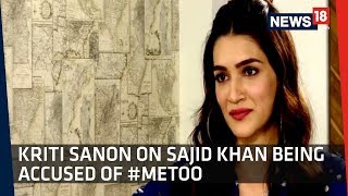 Rajeev Masand Talks To Kriti Sanon About Sajid Khan Being Accused In metoo Movement [upl. by Anikes383]