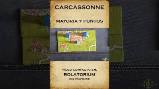 Carcassonne El Juego de Mesa  Mayoría rol carcassonne reseña reseñarolera rolatorium vela [upl. by Christi219]