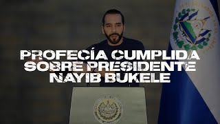 Profecía sobre Presidente Nayib Bukele  Enmith Trejo [upl. by Anikes]