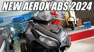 HARGA TERBARU NEW AEROX ABS 2024 MATTE BLACK [upl. by Rikahs661]