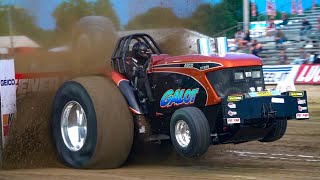 Unlimited Super Stock Tractors 2020 Watson Diesel Nationals Pro pulling league Tractor pull 2020 [upl. by Ayanat]