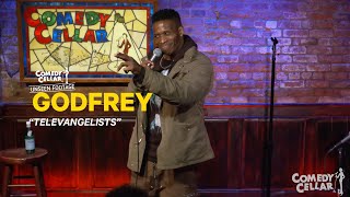 Godfrey at the Comedy Cellar  Televangelists [upl. by Selima998]