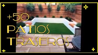 🏡🌳´ 50 PatIOs TrASERos BONITOS diseños de patios traseros de mi casa pequeña mediana CIUDAD CAMPO [upl. by Rhu647]