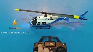 RC ERA BELL206 RC Helicopter  Get a Head Start on the Flying Experience [upl. by Salema245]