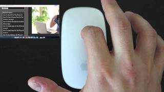 How To Use Apple Magic Mouse Gestures and Multi Touch [upl. by Cthrine61]