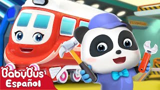 El Taller Mecánico de Trenes  Canciones Infantiles  Video Para Niños  BabyBus Español [upl. by Ytrebil]