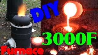 DIY Iron Furnace Build [upl. by Genisia]