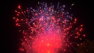 Erbacher Wiesenmarkt 2016 Feuerwerk [upl. by Piggy]