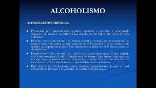 ALCOHOLISMO UN PUNTO DE VISTA MEDICO [upl. by Eledoya]