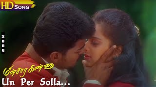 Un Per Solla HD  Vijay  Monica Castelino  Hariharan  Sujatha Mohan  Minsara Kanna Love Hits [upl. by Aubrey348]