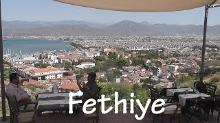 TURKEY Fethiye city sights and market [upl. by Lainad263]