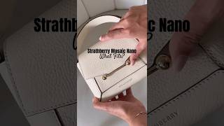 WHAT REALLY FITS Strathberry Mosaic Nano Bag strathberry whatfits [upl. by Nylavad]