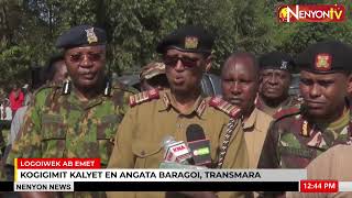 SECURITY BEEFED UP AT ANGATA BARIKOI IN TRANSMARA FOLLOWING CLASHES BETWEEN TWO WARRING COMMUNITIES [upl. by Adialeda457]