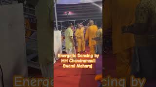 Ecstatic Dancing by HH Chandramauli Swami Maharaj in Kartik Yatra 2024 [upl. by Aikel]