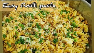 Easy Fusilli Pasta Recipe  How to Make the Perfect Fusilli Pasta at Home  Fusilli Pasta Recipes [upl. by Elokyn330]