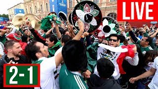 MEXICO VS COREA DEL SUR EN VIVO  COPA MUNDIAL 2018 MEXICAN FANS [upl. by Eidur]