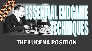 Chess Endgame Study The Lucena Position [upl. by Eisenhart290]