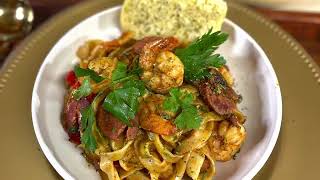 Cajun Jambalaya Pasta food jambalaya pasta cookwithme [upl. by Iralam]