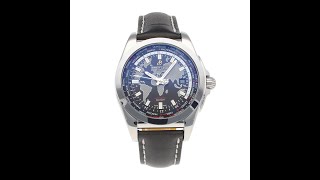 Breitling Galactic Unitime Sleek Pre Owned Watch Ref WB3510 [upl. by Aynod]