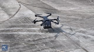 Worlds first quotLand Aircraft Carrierquot completed its first fully autonomous public flight [upl. by Patience292]