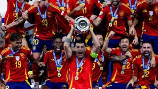 Hours After Carlos Alcaraz Won Wimbledon Spain Beat England To Earn The Most European Championships [upl. by Nosreffej245]