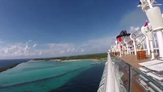 Awesome Disney Fantasy Horn Castaway Cay [upl. by Fenn694]