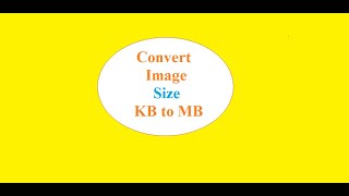 Easily Convert Image KB to MB with Our Simple Tool 📸🔄 [upl. by Niaz]