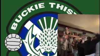 You MUST SEE the Buckie Thistle players reaction after drawing Celtic in the Scottish Cup😂 [upl. by Greenes]