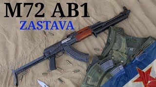 M72 AB1 Zastava Yugoslavian underfolder RPK [upl. by Plante]