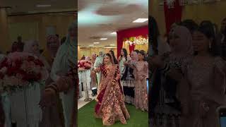 Bride Entry Dance Wedding Ceremony  brideentrydance weddingceremony shortsvideos [upl. by Byrom868]