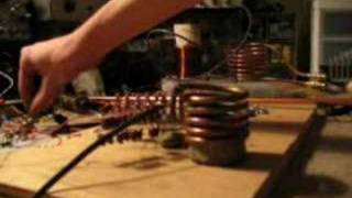 Burning capacitor induction heater [upl. by Ruprecht206]