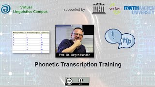 AI02  Phonemic Transcription Training [upl. by Leasia641]