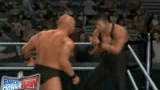 Smackdown Vs Raw 2008 Mr McMahon vs Stone Cold LMS 22 [upl. by Reeva]