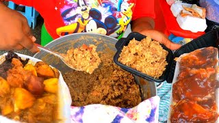 Most Delicious GUYANESE Foods on Plaisance Line Top Guyana Street Food Tour [upl. by Hcardahs]