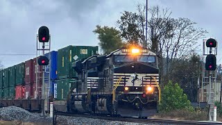 Norfolk Southern 29A South through Rockwood Tennessee on 11124 [upl. by Anitnuahs318]