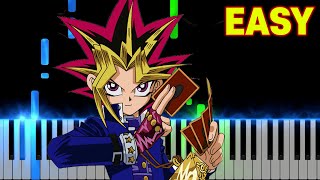 Yu Gi Oh  Passionate Duelist  EASY Piano Tutorial [upl. by Cuttler]