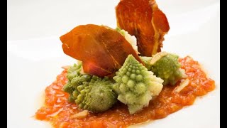 Receta de romanesco con tomate y refrito  Karlos Arguiñano [upl. by Ynaffat]