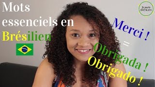 2 MOTS ESSENTIELS EN PORTUGAIS  Je Parle Brésilien [upl. by Osithe]